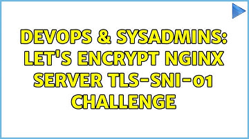 DevOps & SysAdmins: Let