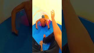 bella ciao got parkour Free running pov 🥳#waterslides #parkourfreerun #slide #shortlife