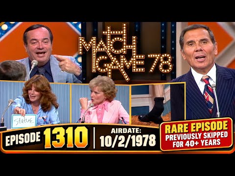 Match Game 78 (Ep.1310) (10-2-78) (Betty Plays With Gene) (GYPSY FUN) (RARE EPISODE - PREV. SKIPPED)