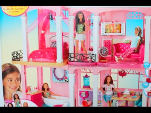 New Barbie Dollhouse العاب بنات بيت باربى الجديد Youtube