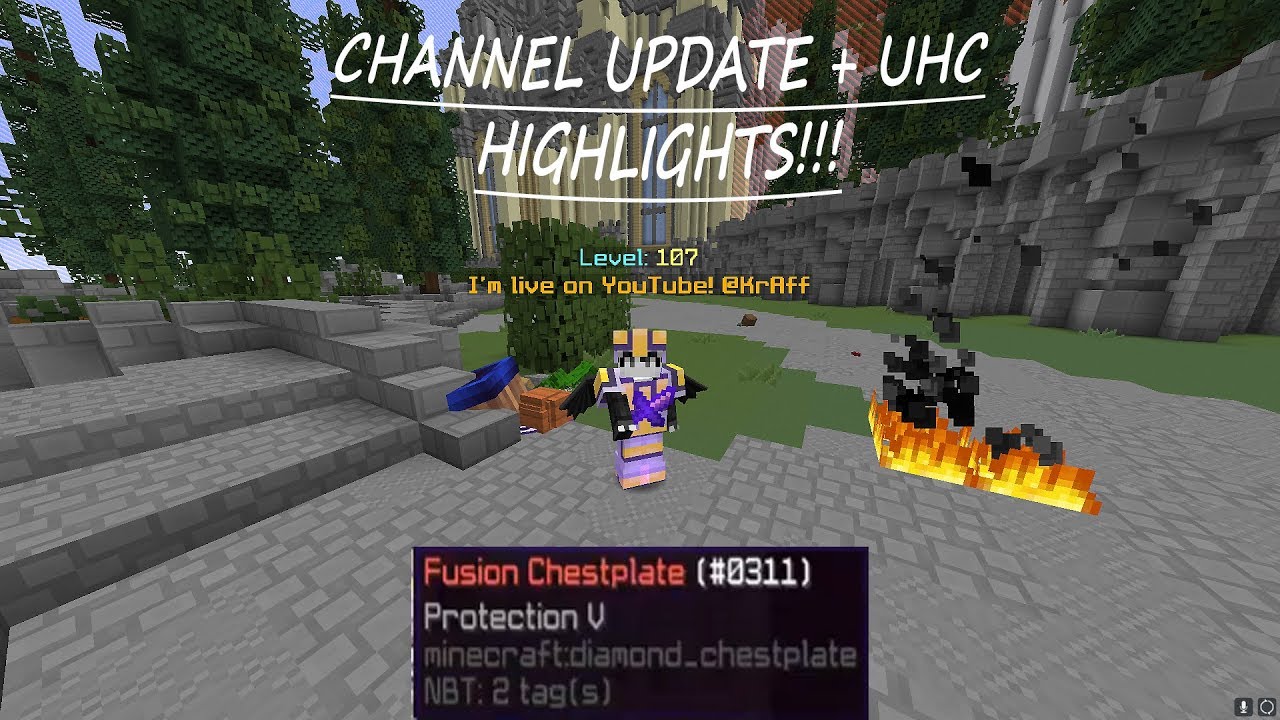 Channel Update + Hypixel UHC highlights - YouTube
