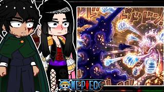 Revolutionary army   Empresses kuja & Amazon Lily react to Luffy Gear 5, JoyBoy