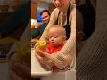 Baby Defends Dad in Angry Baby Talk😅🌽#shorts #familyfun #cute #funny#babytalking #baby #newbaby