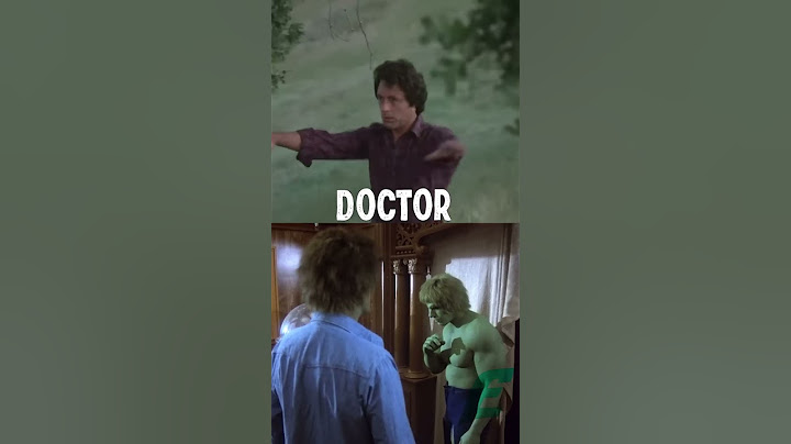 The Original Incredible Hulk