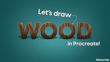 How to Paint Realistic Wood Textures 2 Ways in Procreate | Step-by-Step Digital Art Tutorial