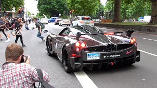 The $4Million HUAYRA arrival that caused CHAOS in London! - FLASHBACK #21