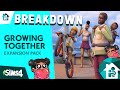 TRAILER BREAKDOWN &amp; MORE 🥹 THE SIMS 4 GROWING TOGETHER EXPANSION 🥰