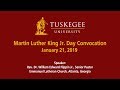 Martin Luther King Jr. Day Convocation, Jan. 21, 2019