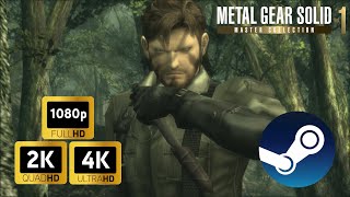 How to Play Metal Gear Solid 2 and Metal Gear Solid 3 in Full HD on Steam (PC)