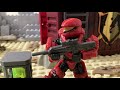 Red Vs Blue Mega Construx stop motion