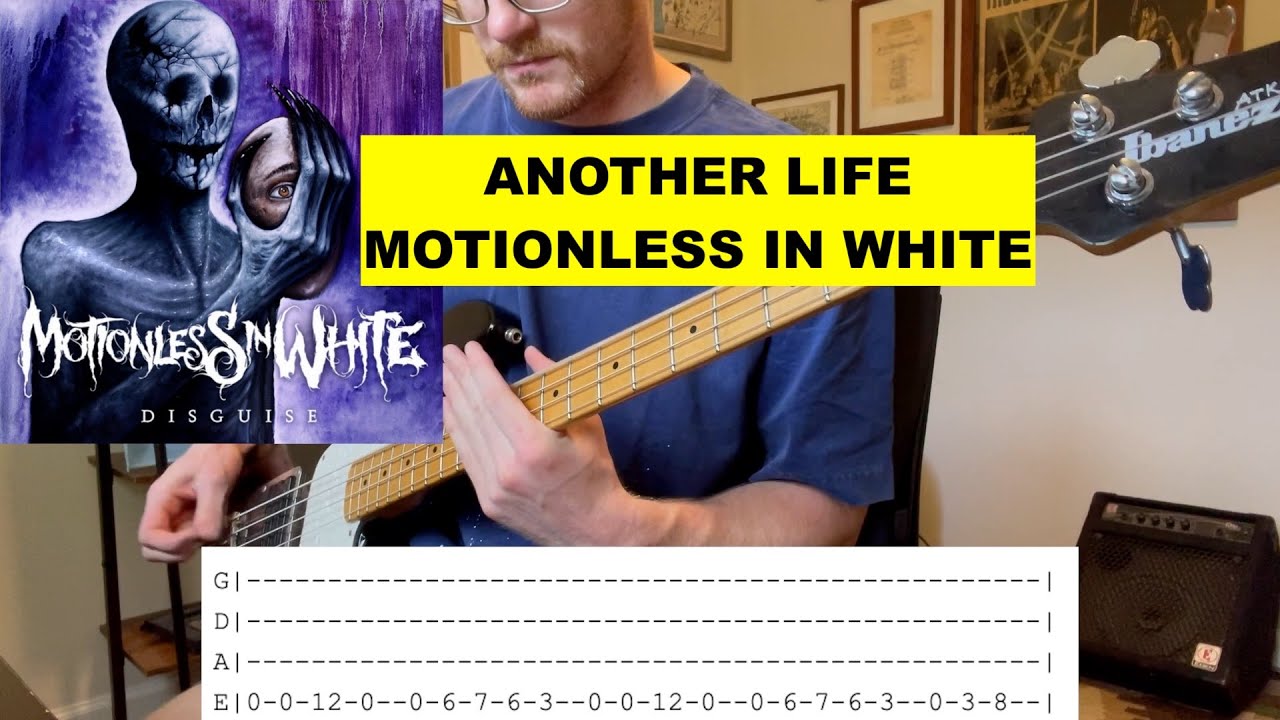 Another Life – Motionless In White | Bass Cover w/ tabs 🎸