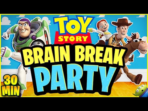 Toy Story Party 🤠 Freeze Dance & Run 🤠 Brain Break 🤠 Andy's Coming 🤠 Just Dance 🤠 Floor is Lava