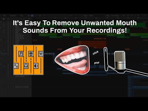 How To Remove Mouth Noises (Pops And Clicks) From Vocal Recordings In The File Editor | Logic Pro X