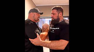 Vitaly Laletin meets Devon and Brian Shaw at Germany 🔥#devonlarrat #vitalylaletin #armwrestling