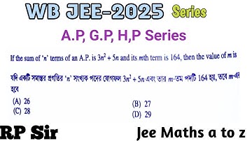 If sum of n terms of an A.P is 3n^2+5n and it