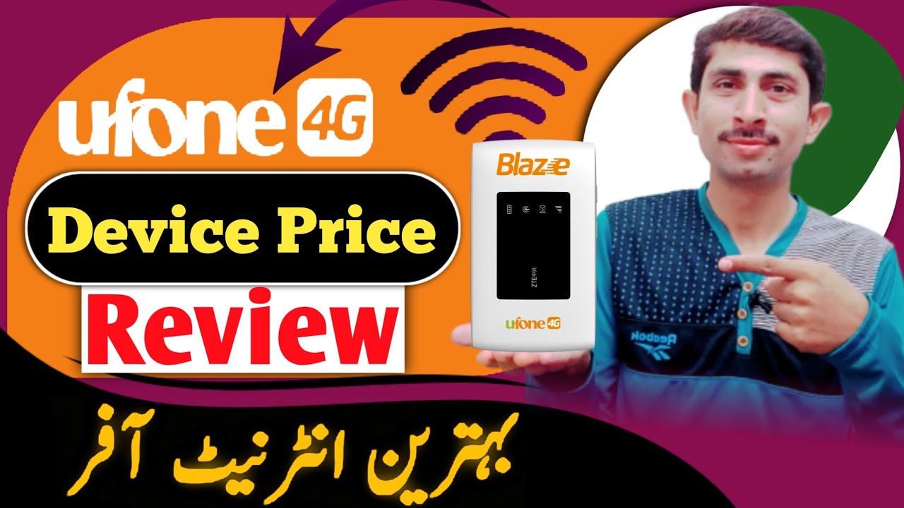 Ufone device, ufone device packages, Ufone device price in pakistan
