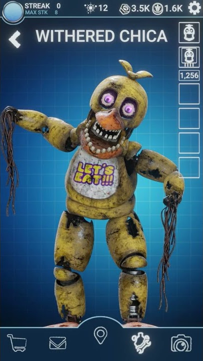 Withered Chica UCN Voice Line Animated 