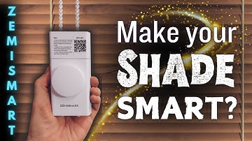 How to make your Roller Blinds SMART!  Zemismart Smart Roller Shade Driver MTP1