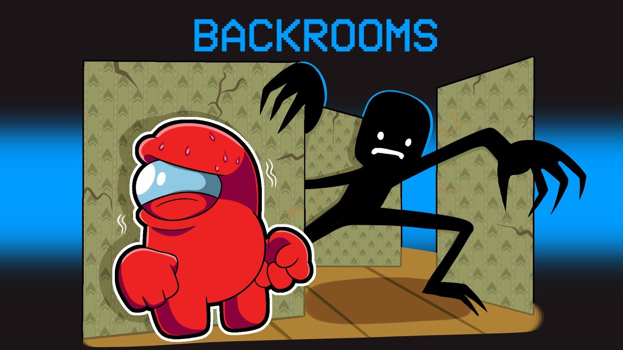 Backrooms Library in Among Us YouTube