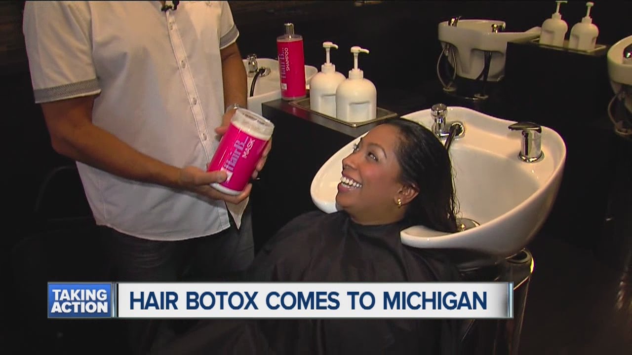 Hair Botox a new trend in hair treatment - YouTube