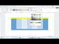 How to table in ms word with use of desin tab and layout tab part 1