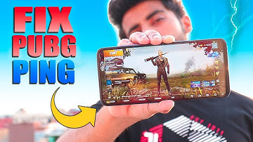 Tips to Fix High Ping Problem in Pubg Mobile !! 😱