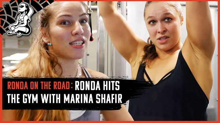 Ronda Rousey Hits The Gym With NXT's Marina Shafir...
