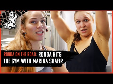Ronda Rousey Hits The Gym With NXT's Marina Shafir | WWE TBT