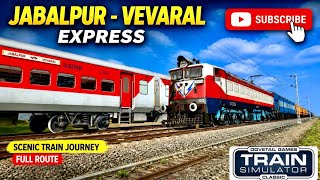 Jabalpur - Vevaral Express Full Journey | Scenic Train Simulator Ride | Indian Railway Route 2026 screenshot 1