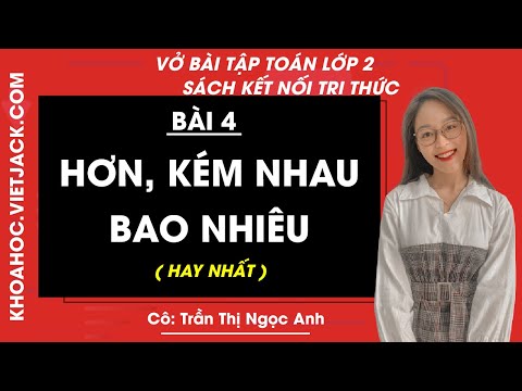 Video Vở bài tập Toán lớp 2 - trang 18, 19, 20 Tập 1 - Bài... - YouTube