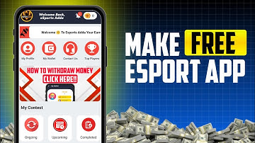 Create Your own tournament app | Create Free fire and Bgmi tournament app free | Esports App Banao👌