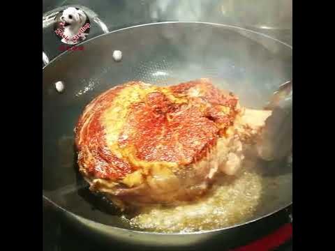 🇨🇦 How to make tender steak at home, Toronto 家庭版牛排，好吃看得见, 咋做呢？#Shorts