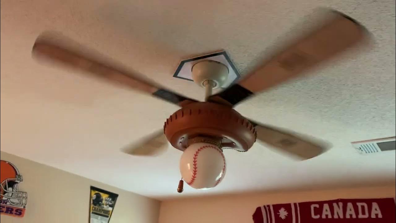 Hunter Baseball And Horizon Ceiling Fan