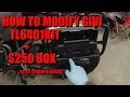 How To Modify & Install Givi TL6401KIT & S250 Tool Box Onto Triumph Pannier Racks