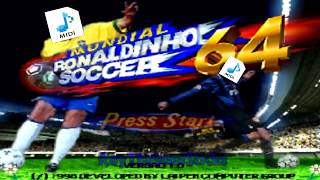 Ronaldinho Soccer 64 But Converted To MIDI