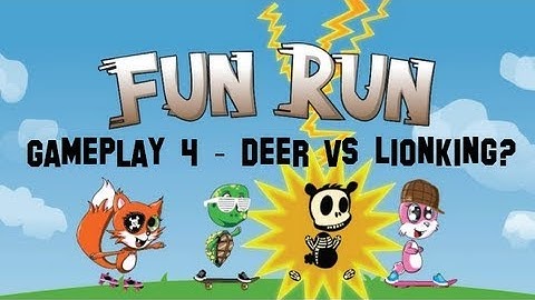 FUNRUN GamePlay #4- Deer VS Lion King?