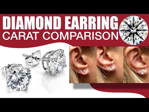 Aggregate 241+ one karat diamond earrings latest
