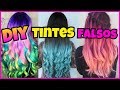 DIY | Como hacer TINTE DE CABELLO FALSO en Casa y que parezca REAL | NatyGloss