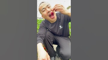 How Red Are Strawberries? My eyes have eaten it! 👀🍓#Strawberrypicking #Supersweetstrawberry