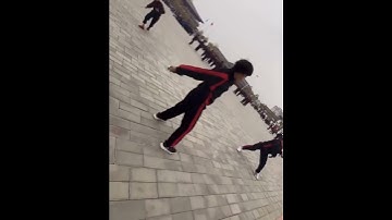 Shaolin broadsword training