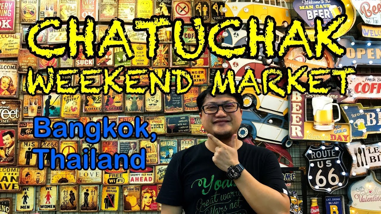 35-acre CHATUCHAK WEEKEND MARKET - Bangkok, Thailand  🛍