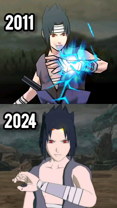 Sasuke Ultimate Jutsu Evolution | Naruto Storm Connections VS Naruto Impact #narutostormconnections