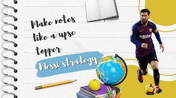 Hoe UPSC-toppers aantekeningen maken: de Messi-methode 📝 #upscpreparation #notesmaking #iasmotiva...