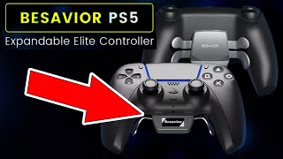 FIRST LOOK AT Besavior - The World's First Expandable PS5 Elite Controller  | Gears and Tech