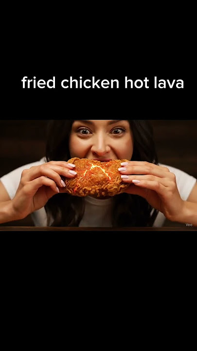 fried chicken hot lava