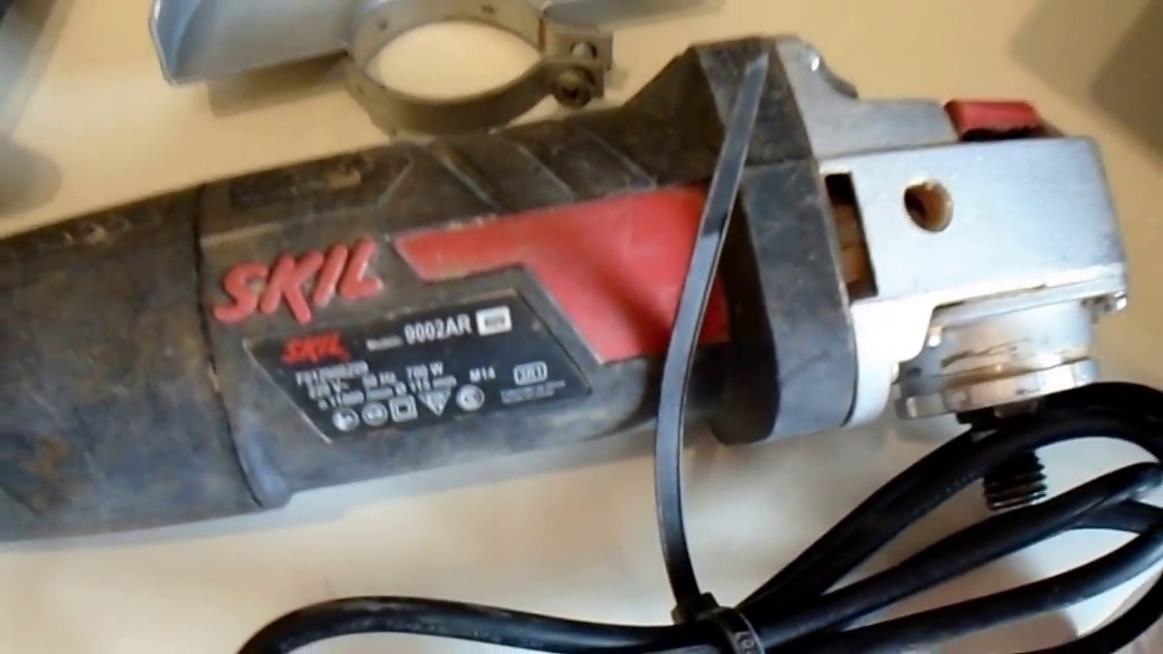 SKIL 9002: Amoladora Angular - 2/5 - YouTube