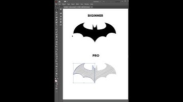 Adobe Illustrator Tips 2025 - How to Draw Batman Icon Like a PRO Easily #illustratortips