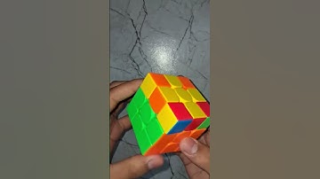 solve last layer on cube after yellow cross #shorts #shortsvideo #shortsyoutube