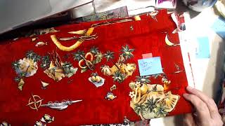 Hawaiian Fabric and more sale