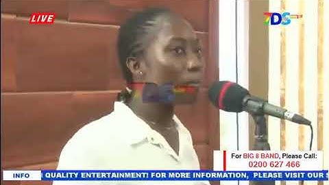 Ampah & Big 8 Band Performing  "Kae Dabi" (by Amakye Dede) [Live at 7DSGHTV Ahoma Nsia Mmere Show]